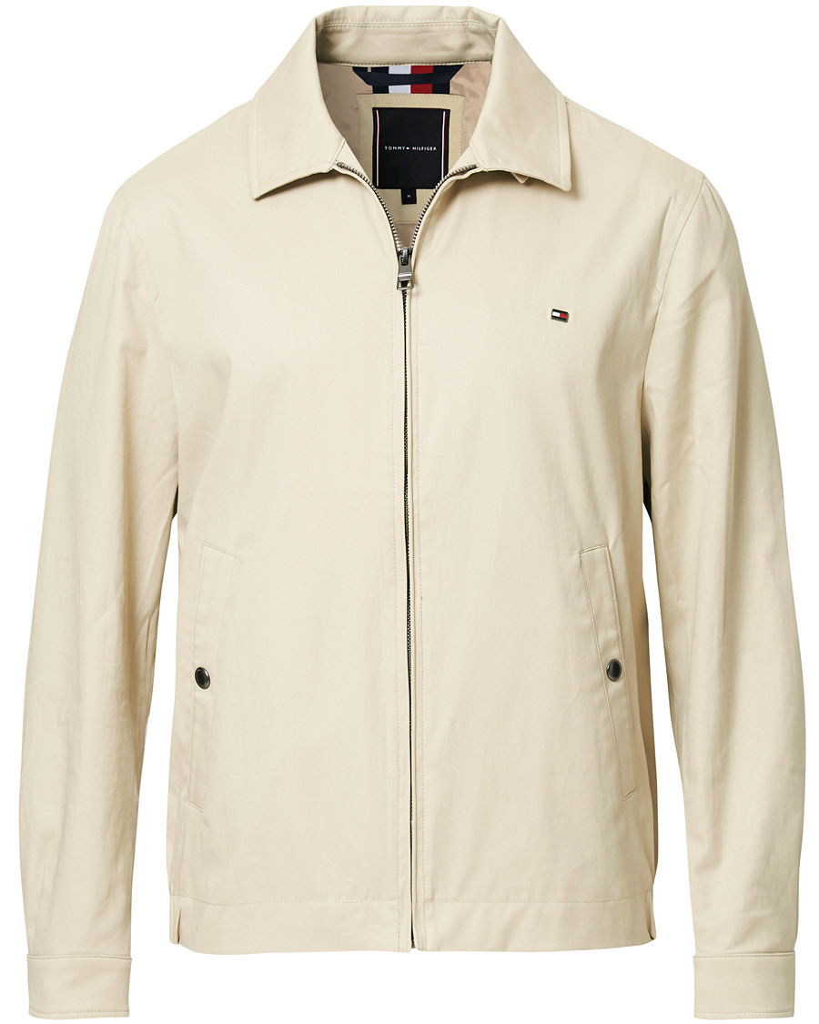 Herr | Jackor | Tommy Hilfiger | Lightweight Cotton Harrington Jacket Light Stone