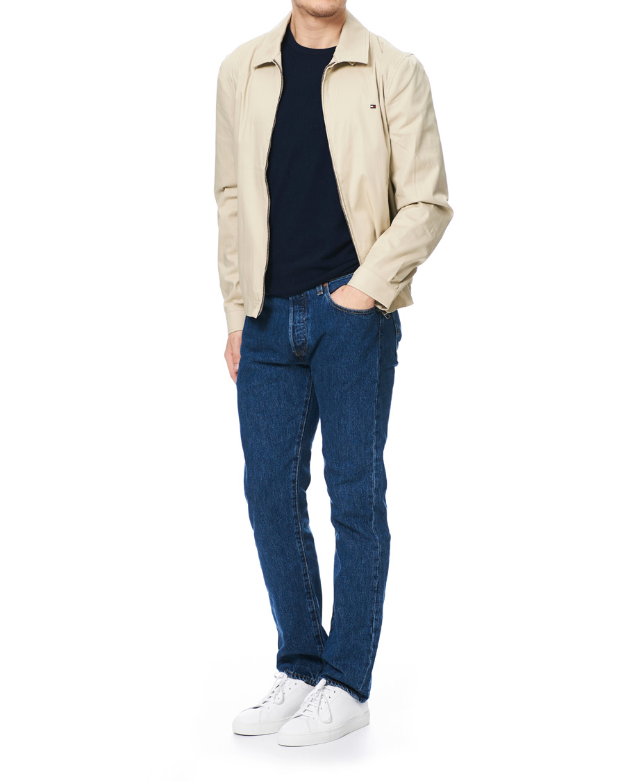 Herr | Jackor | Tommy Hilfiger | Lightweight Cotton Harrington Jacket Light Stone