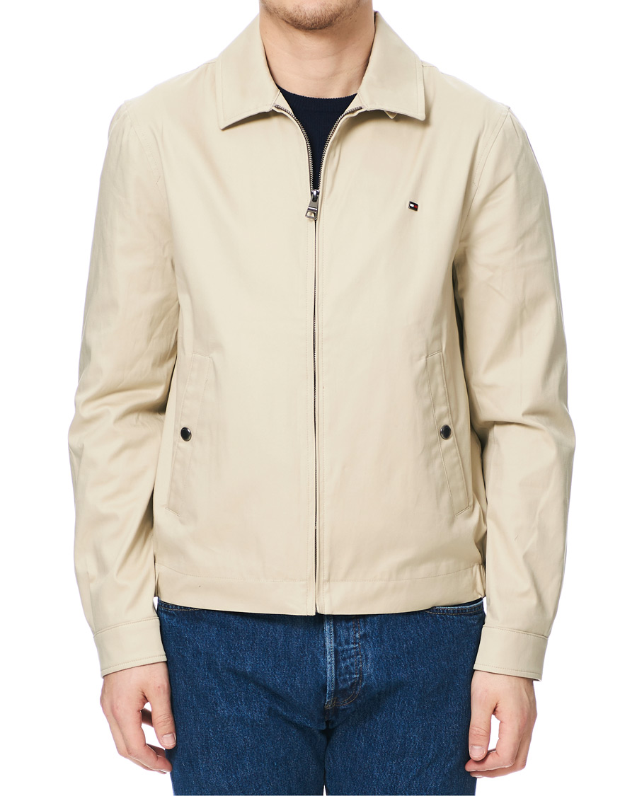 Herr | Jackor | Tommy Hilfiger | Lightweight Cotton Harrington Jacket Light Stone