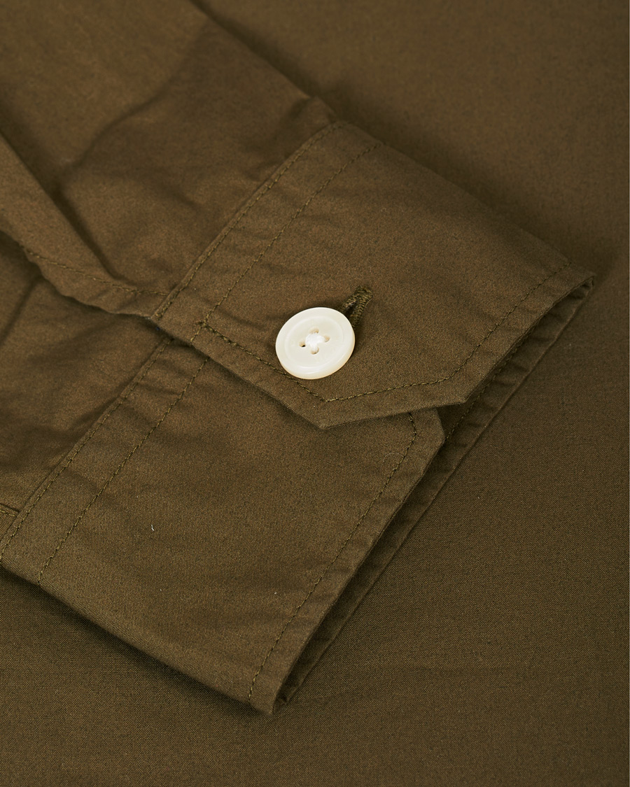 Herr | Skjortor | Tommy Hilfiger | Officer Overshirt Army Green