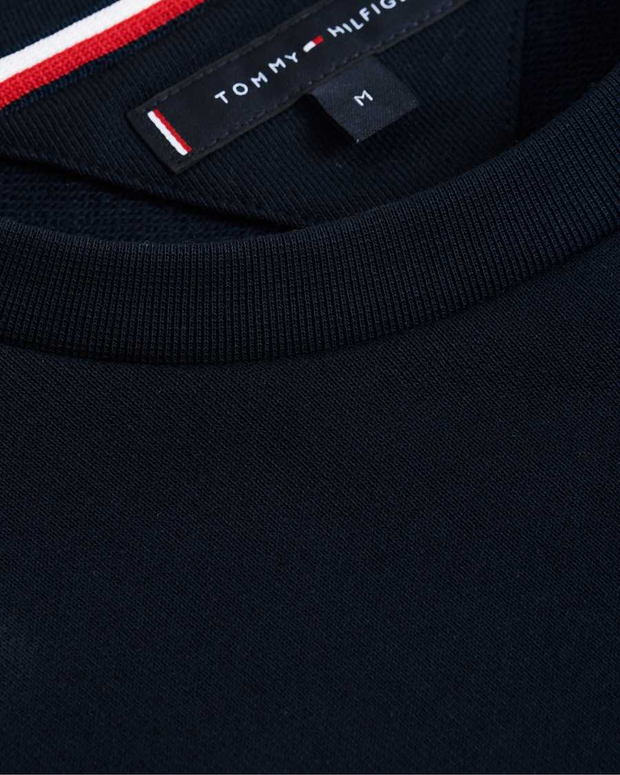 Herr | Tröjor | Tommy Hilfiger | Embroidered Crew Neck Sweatshirt Desert Sky