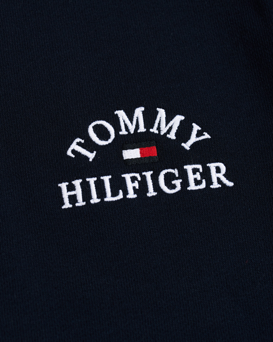 Herr | Tröjor | Tommy Hilfiger | Embroidered Crew Neck Sweatshirt Desert Sky