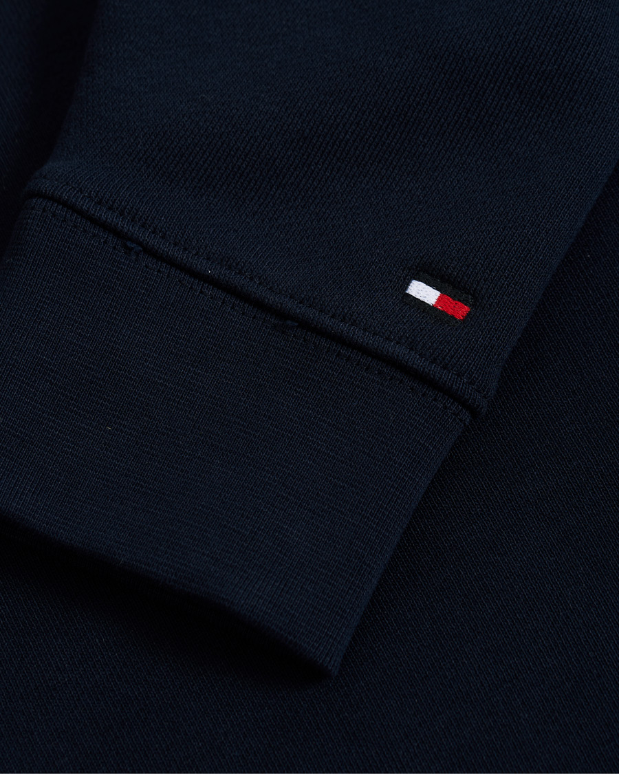 Herr | Tröjor | Tommy Hilfiger | Embroidered Crew Neck Sweatshirt Desert Sky