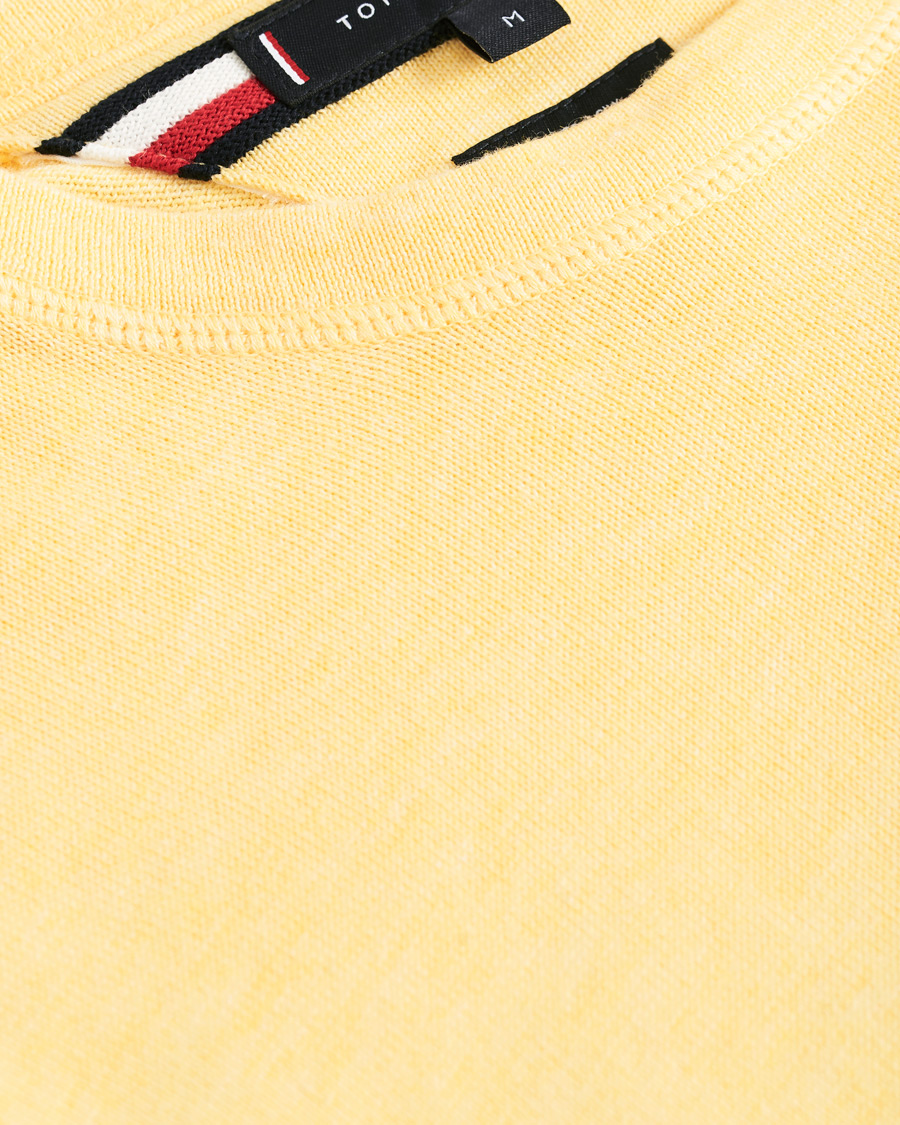 Herr | Tröjor | Tommy Hilfiger | Organic Cotton/Silk Crew Neck Pullover Sun Ray