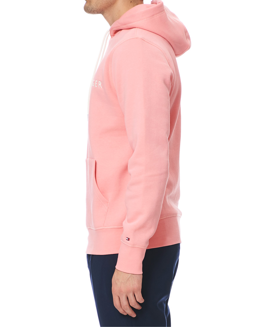 Herr | Tröjor | Tommy Hilfiger | Logo Hoodie Pink Grapefruit