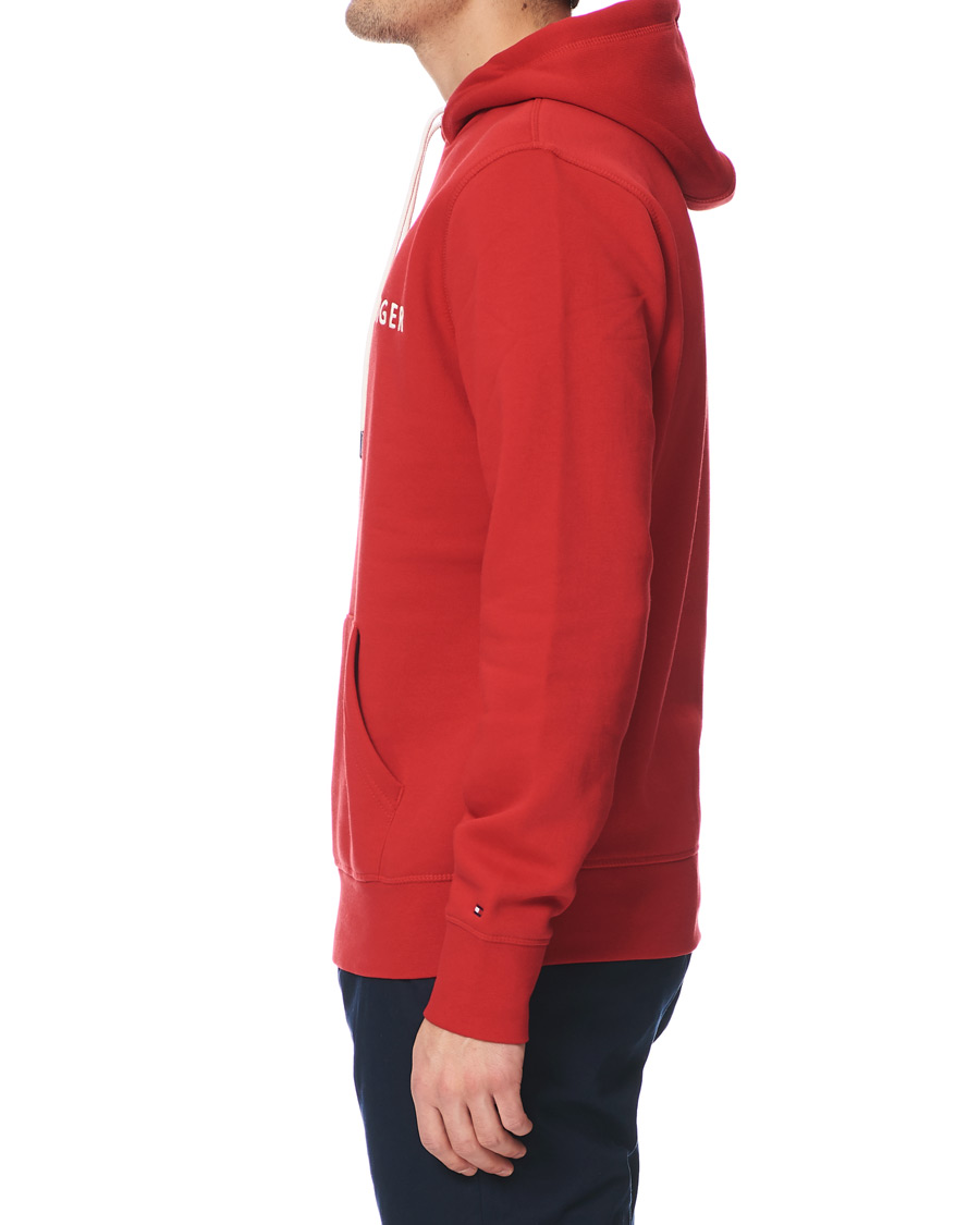 Herr | Tröjor | Tommy Hilfiger | Logo Hoodie Primary Red