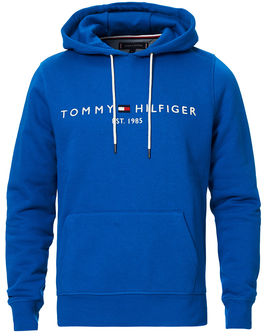 Herr | Tröjor | Tommy Hilfiger | Logo Hoodie Regatta Blue