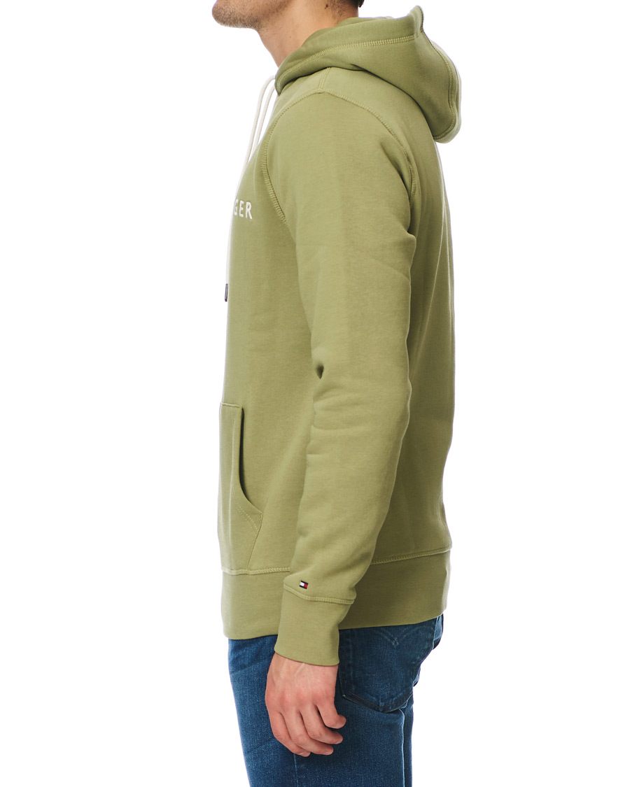 Herr | Tröjor | Tommy Hilfiger | Logo Hoodie Faded Olive