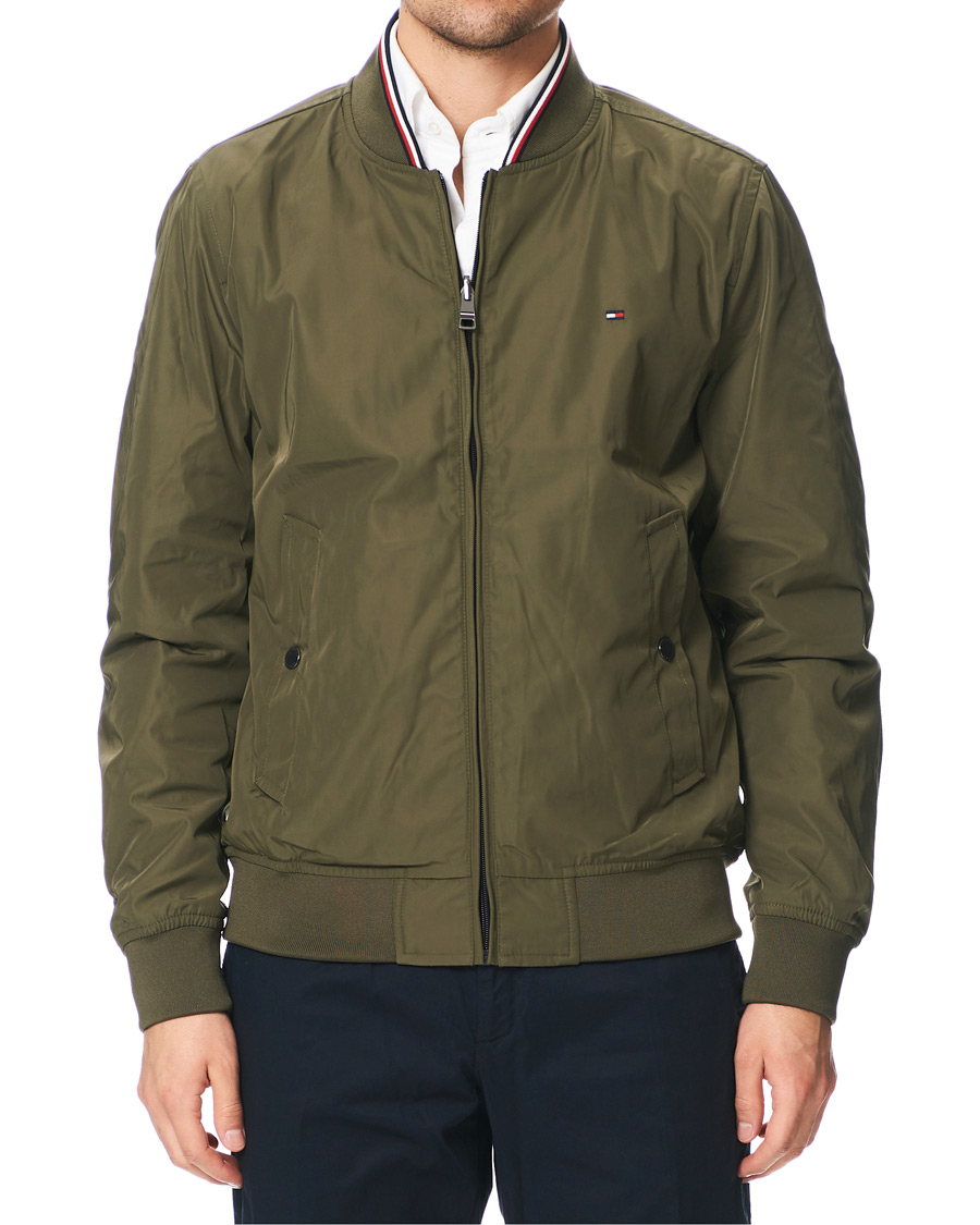 Herr | Jackor | Tommy Hilfiger | Reversible Bomber Jacket Army Green