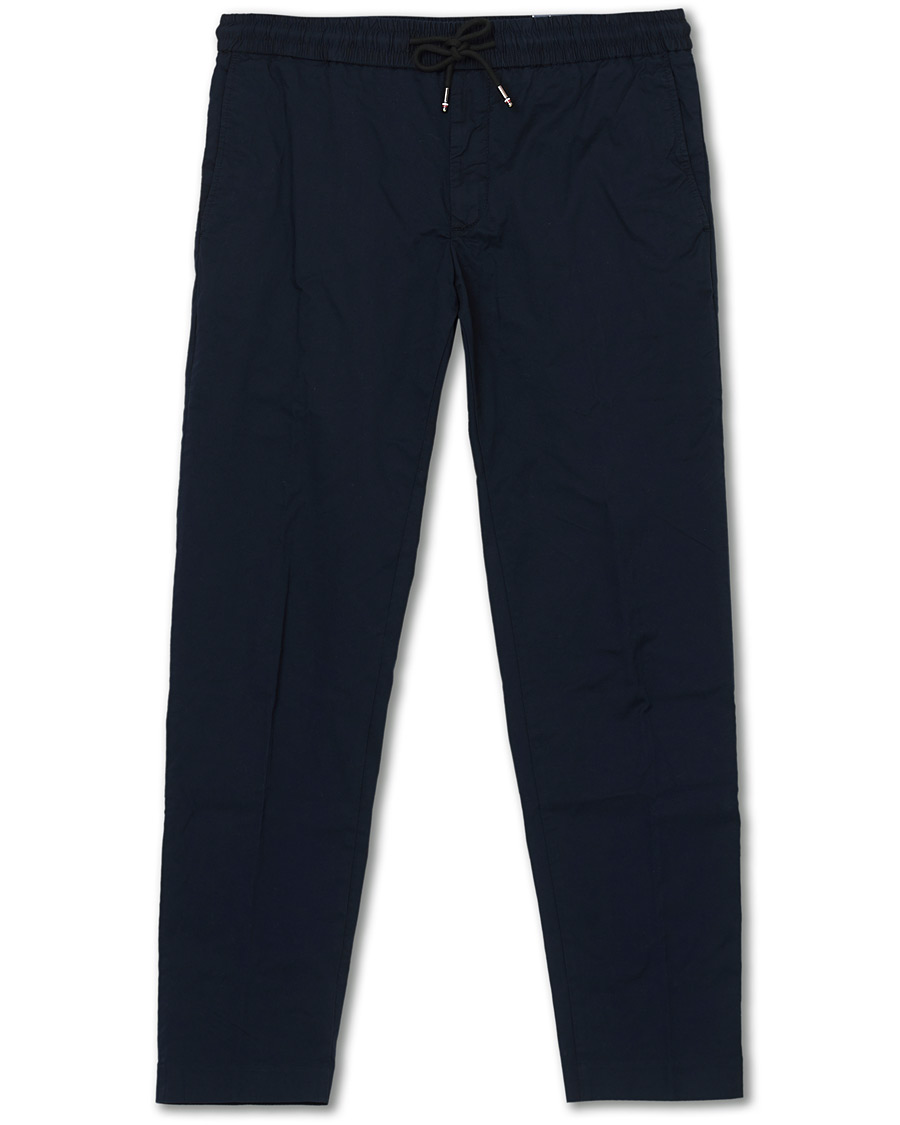 Herr | Byxor | Tommy Hilfiger | Summer Twill Flex Drawstring Trousers Desert Sky