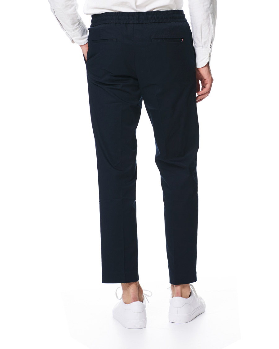 Herr | Byxor | Tommy Hilfiger | Summer Twill Flex Drawstring Trousers Desert Sky
