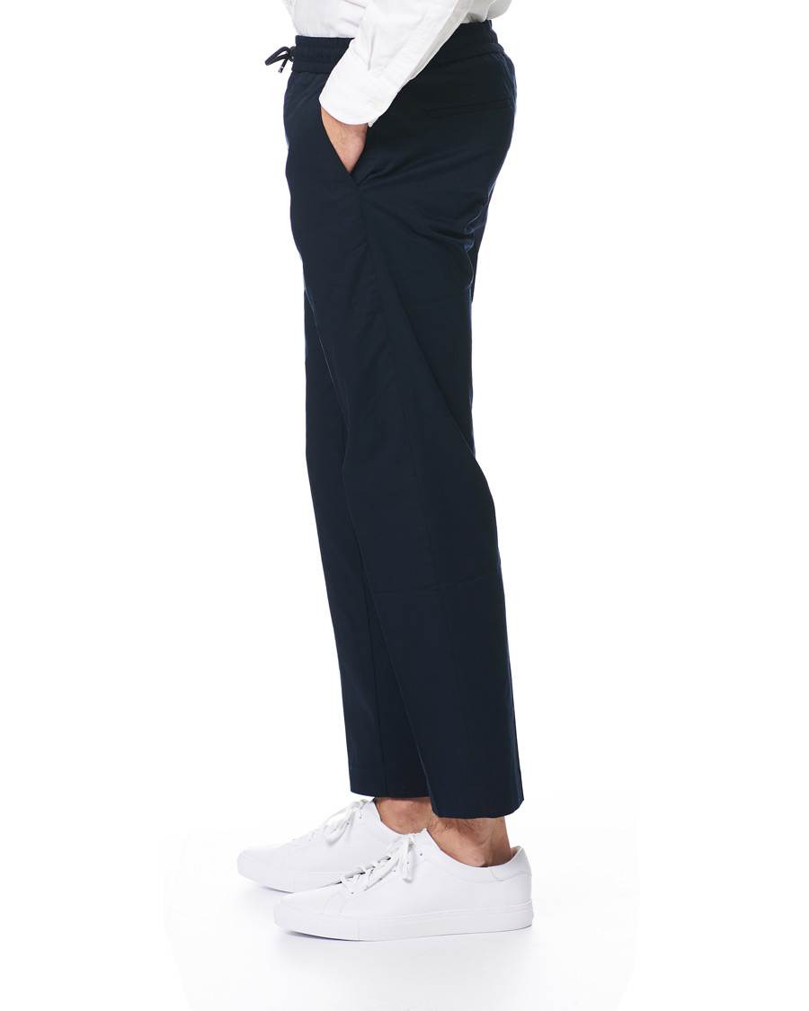 Herr | Byxor | Tommy Hilfiger | Summer Twill Flex Drawstring Trousers Desert Sky