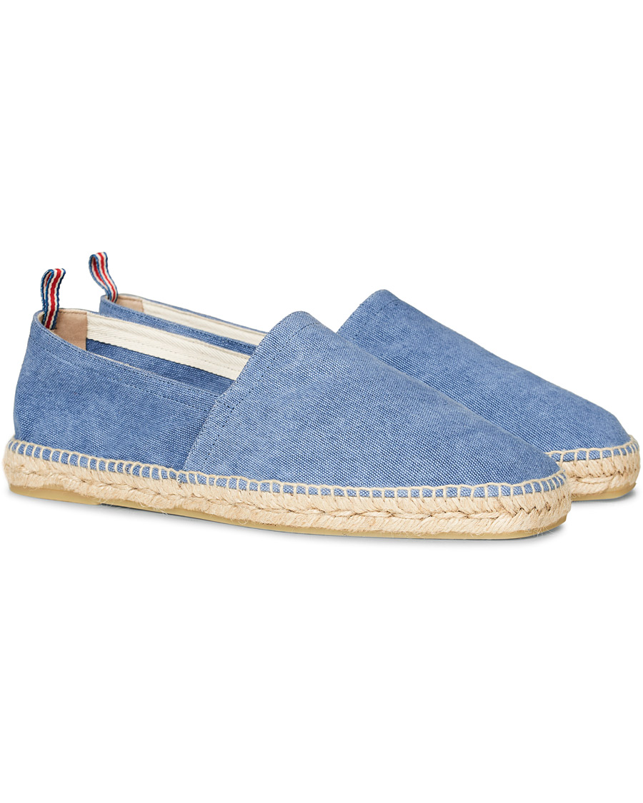 Herr | Castañer Pablo Washed Canvas Espadrilles Jeans Claro | Castañer | Pablo Washed Canvas Espadrilles Jeans Claro