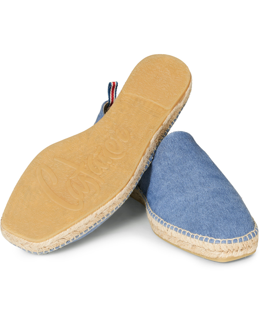 Herr | Castañer Pablo Washed Canvas Espadrilles Jeans Claro | Castañer | Pablo Washed Canvas Espadrilles Jeans Claro