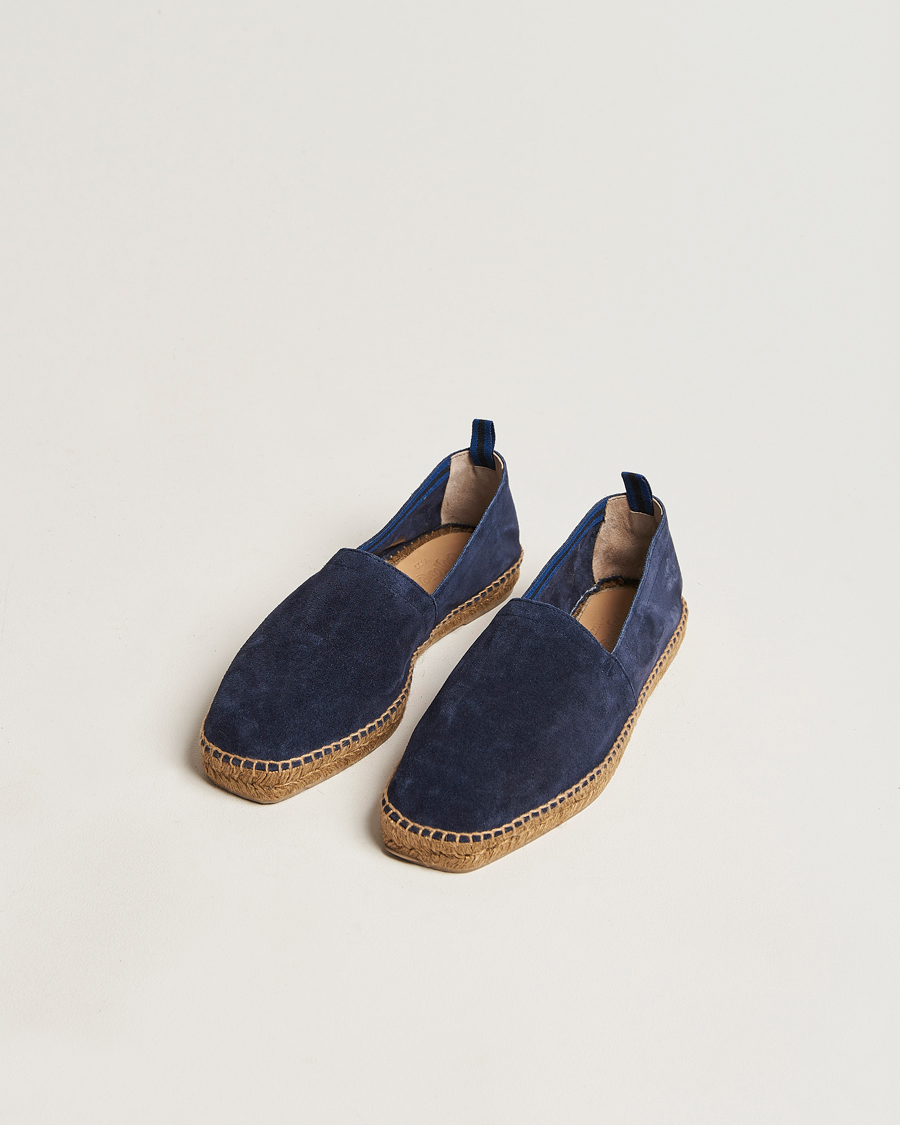 Herr | Mockaskor | Castañer | Pablo Casual Suede Espadrilles Azul Oscuro