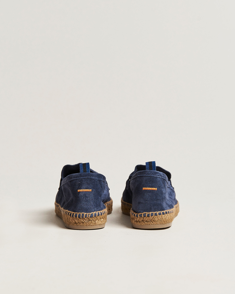 Herr | Castañer Nacho Casual Suede Loafers Azul Oscuro | Castañer | Nacho Casual Suede Loafers Azul Oscuro