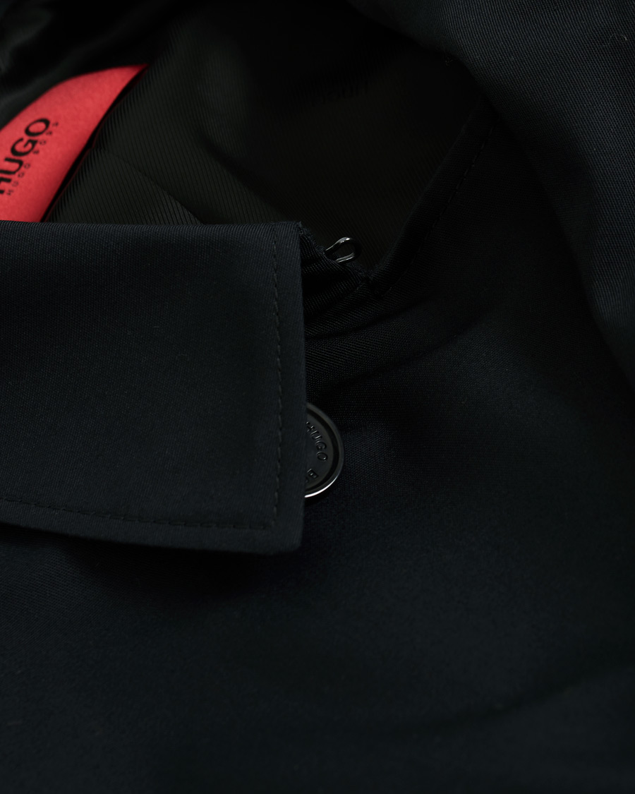 Herr | Jackor | HUGO | Marden Trenchcoat Black