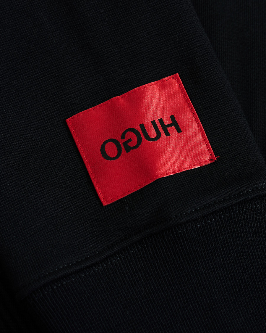 Herr | Tröjor | HUGO | Deroes Printed Sweatshirt Black