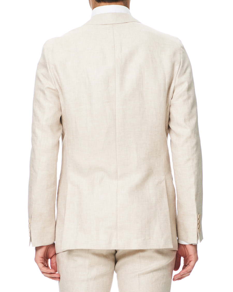 Herr | Kostymer | BOSS BLACK | BOSS Nelin/Ben Vegan Linen Suit Nature