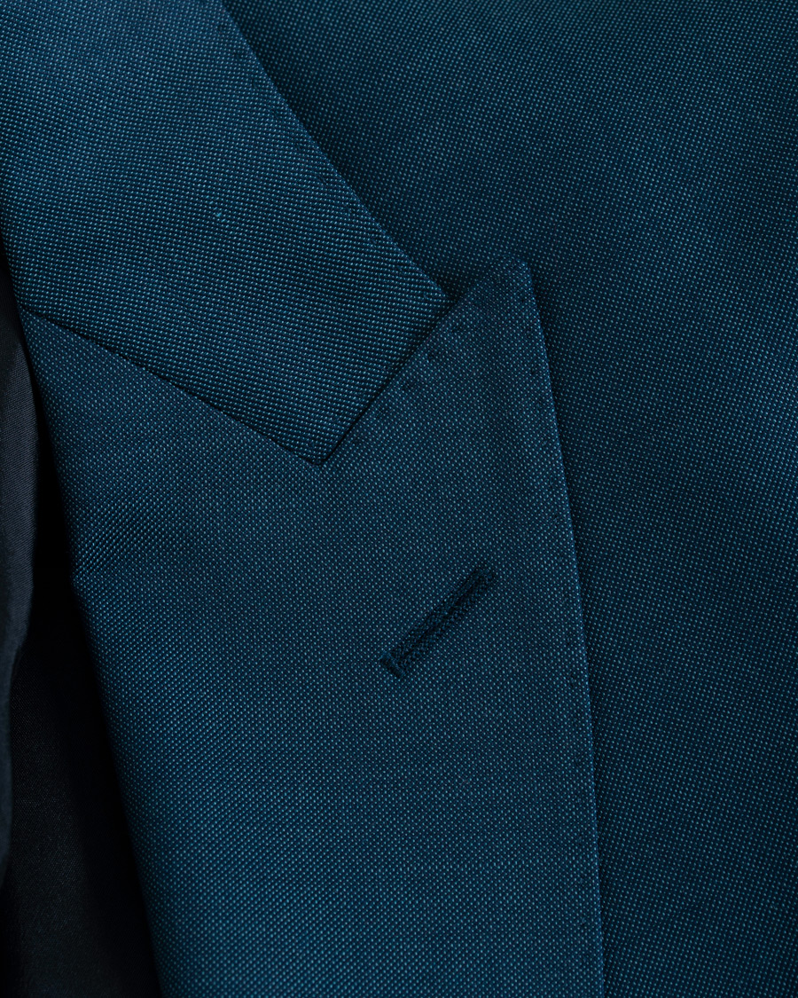 Herr | Kostymer | BOSS BLACK | BOSS Novid/Ben Peak Lapel Stretch Wool Suit Napoli Blue