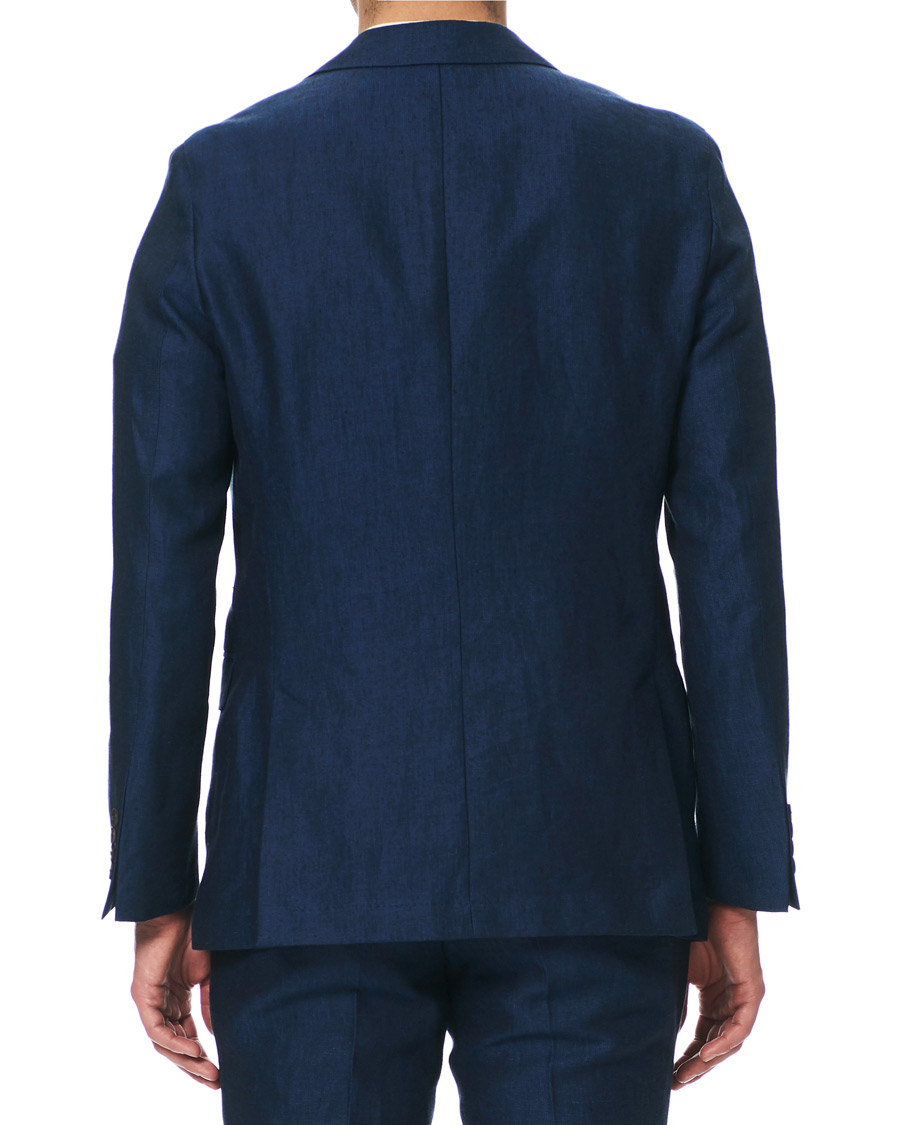 Herr | Kostymer | BOSS BLACK | BOSS Nelin/Ben Vegan Linen Suit Blue