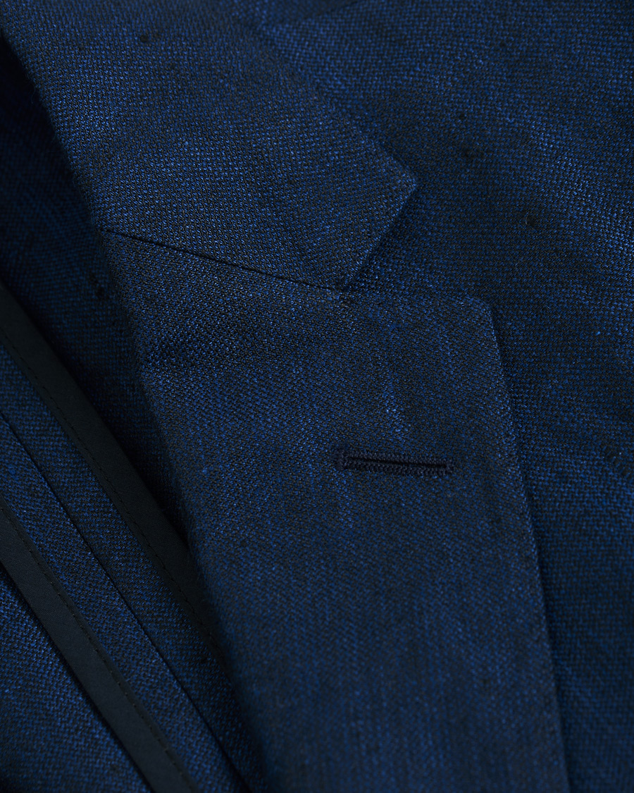 Herr | Kostymer | BOSS BLACK | BOSS Nelin/Ben Vegan Linen Suit Blue