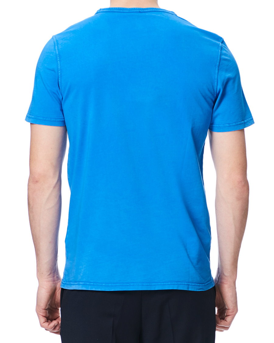 Herr | T-Shirts | BOSS ORANGE | BOSS Casual Tokks Garment Dyed Tee Light Blue