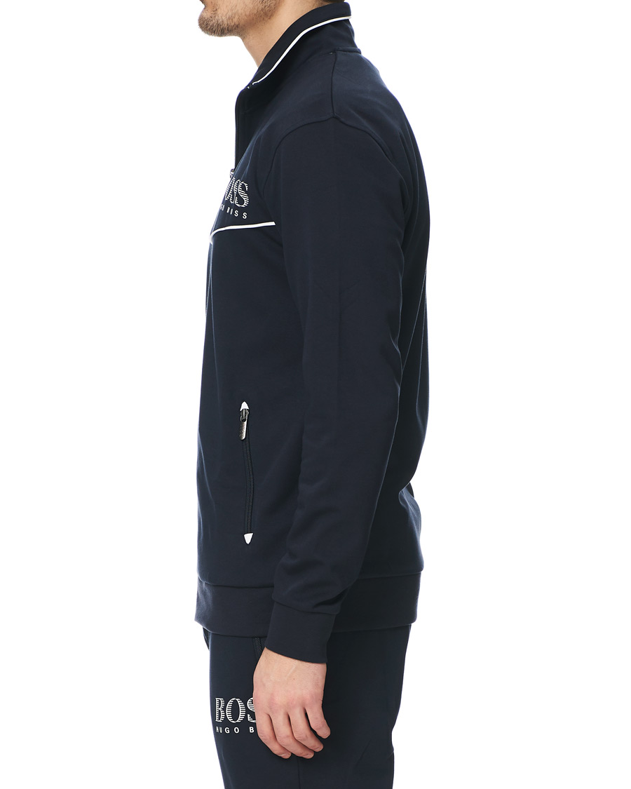 Herr | Tröjor | BOSS BLACK | BOSS Tracksuit Full-Zip Jacket Navy