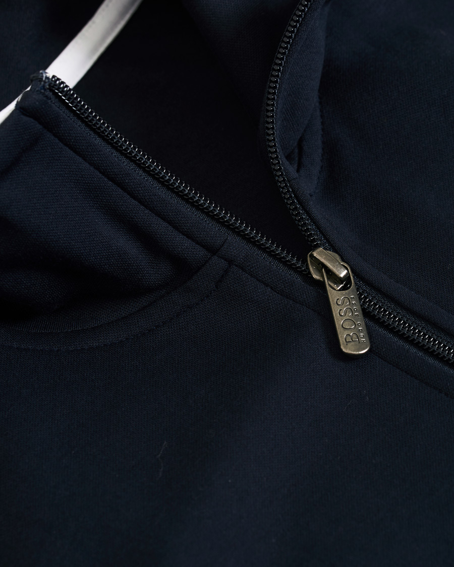 Herr | Tröjor | BOSS BLACK | BOSS Tracksuit Full-Zip Jacket Navy