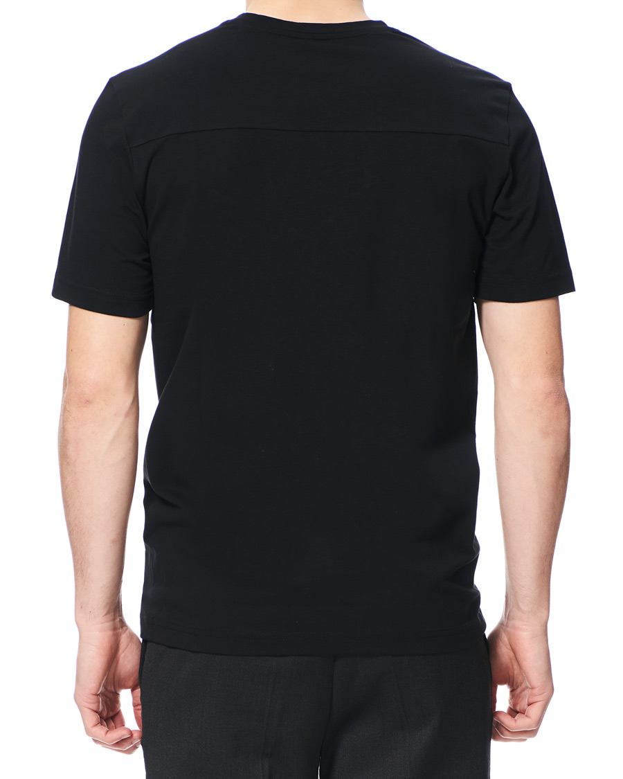 Herr | T-Shirts | BOSS GREEN | BOSS Athleisure Circle Logo Tee Black/Gold