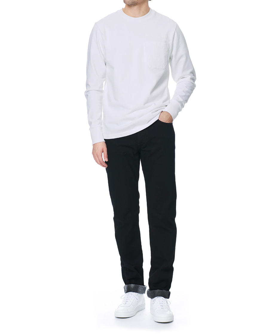 Herr | T-Shirts | Helmut Lang | Standard Long Sleeve Tee Chalk White