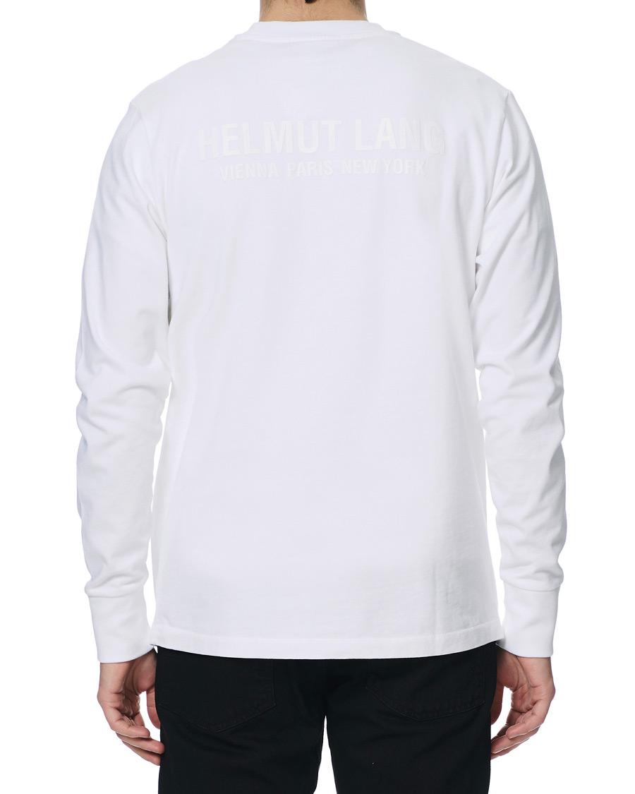 Herr | T-Shirts | Helmut Lang | Standard Long Sleeve Tee Chalk White