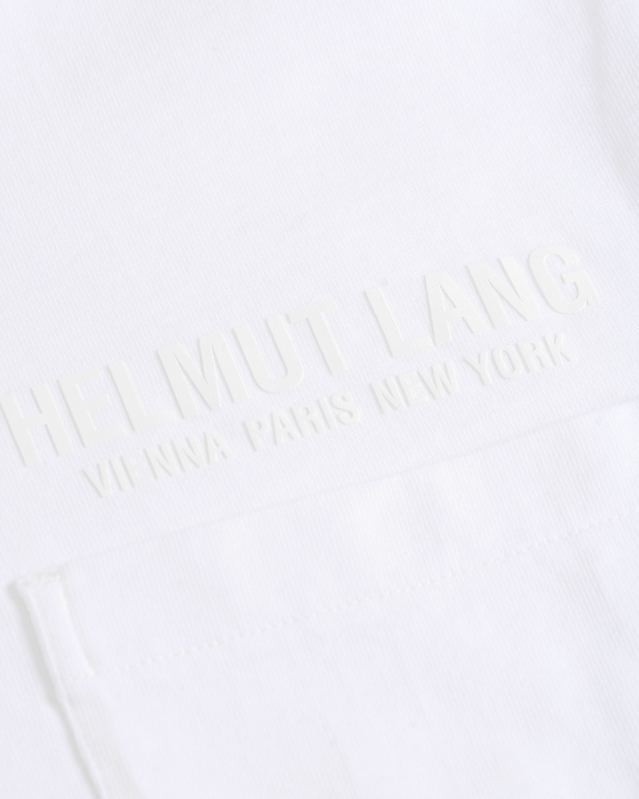 Herr | T-Shirts | Helmut Lang | Standard Long Sleeve Tee Chalk White