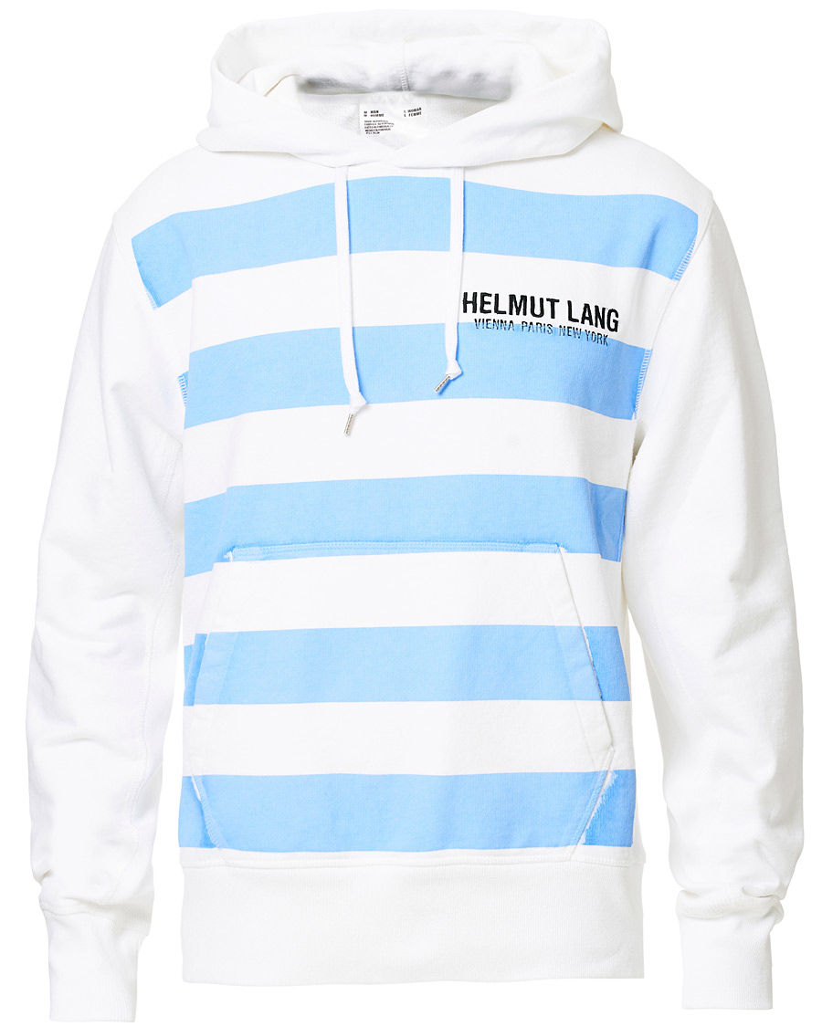 Herr | Tröjor | Helmut Lang | Bars Hoodie Sweat Chalk White