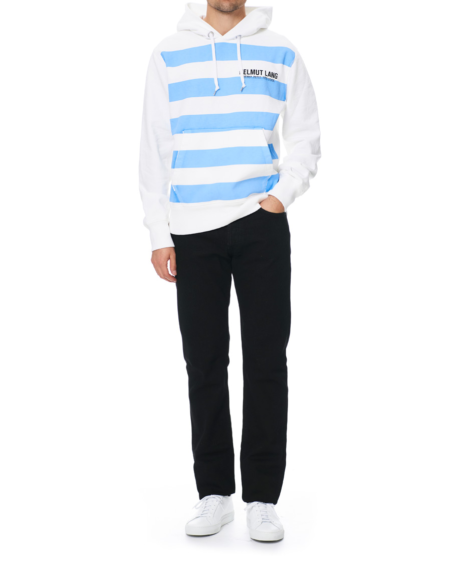 Herr | Tröjor | Helmut Lang | Bars Hoodie Sweat Chalk White