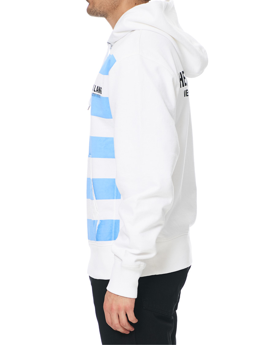 Herr | Tröjor | Helmut Lang | Bars Hoodie Sweat Chalk White