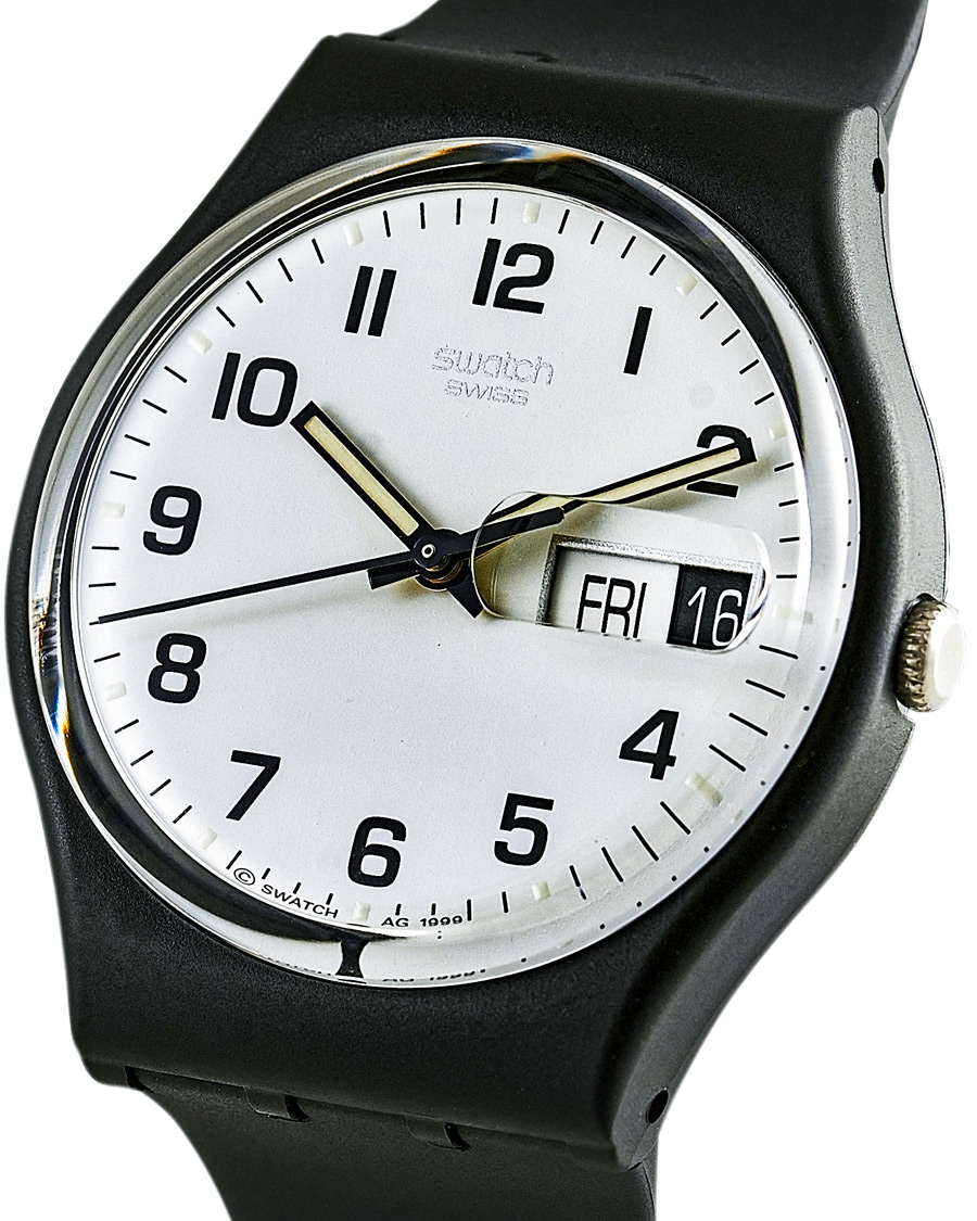 Herr | Swatch Once Again Black | Swatch | Once Again Black