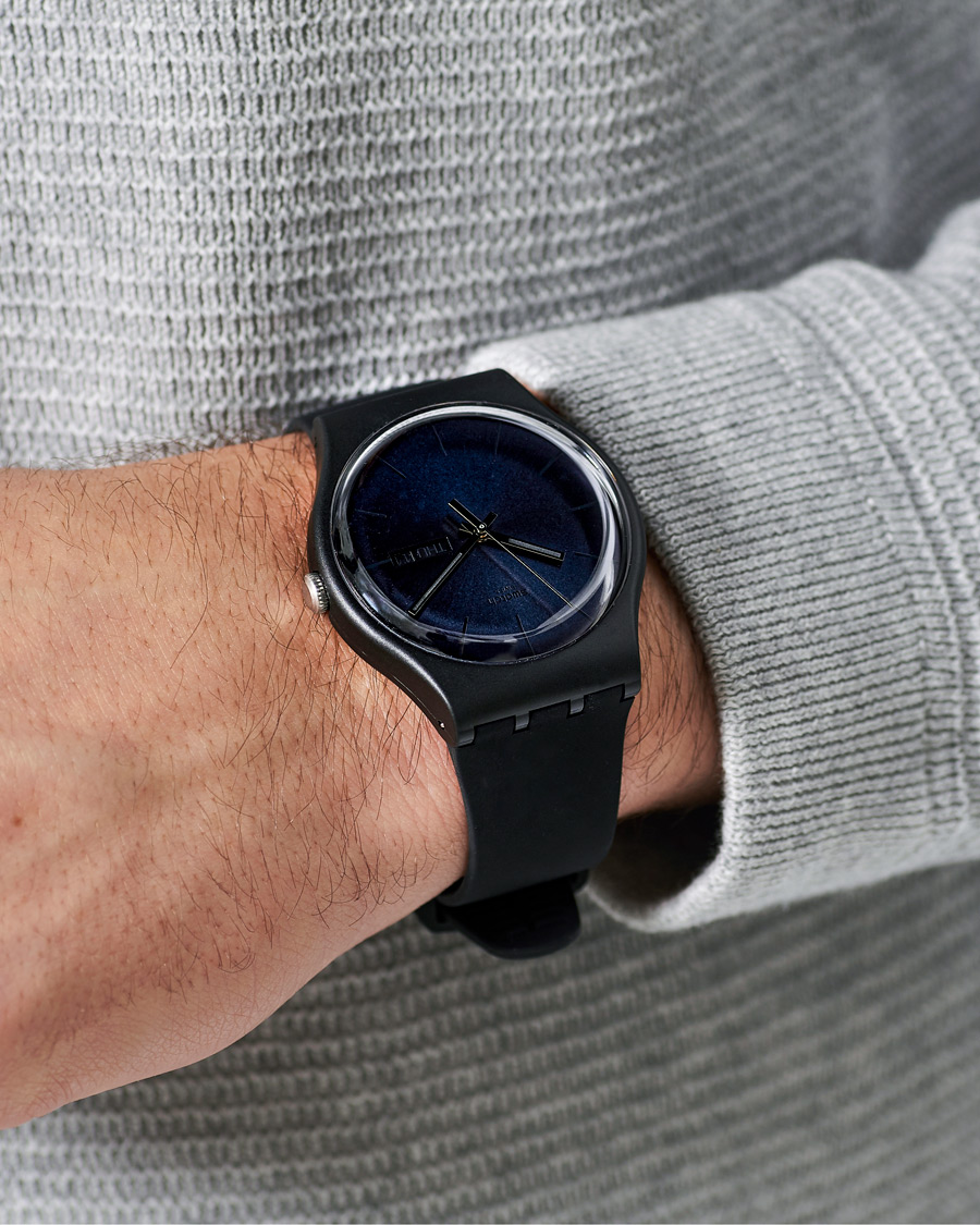 Herr | Swatch Black Rebel Black | Swatch | Black Rebel Black