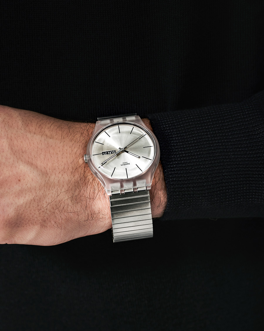 Herr | Swatch Resolution L Silver | Swatch | Resolution L Silver