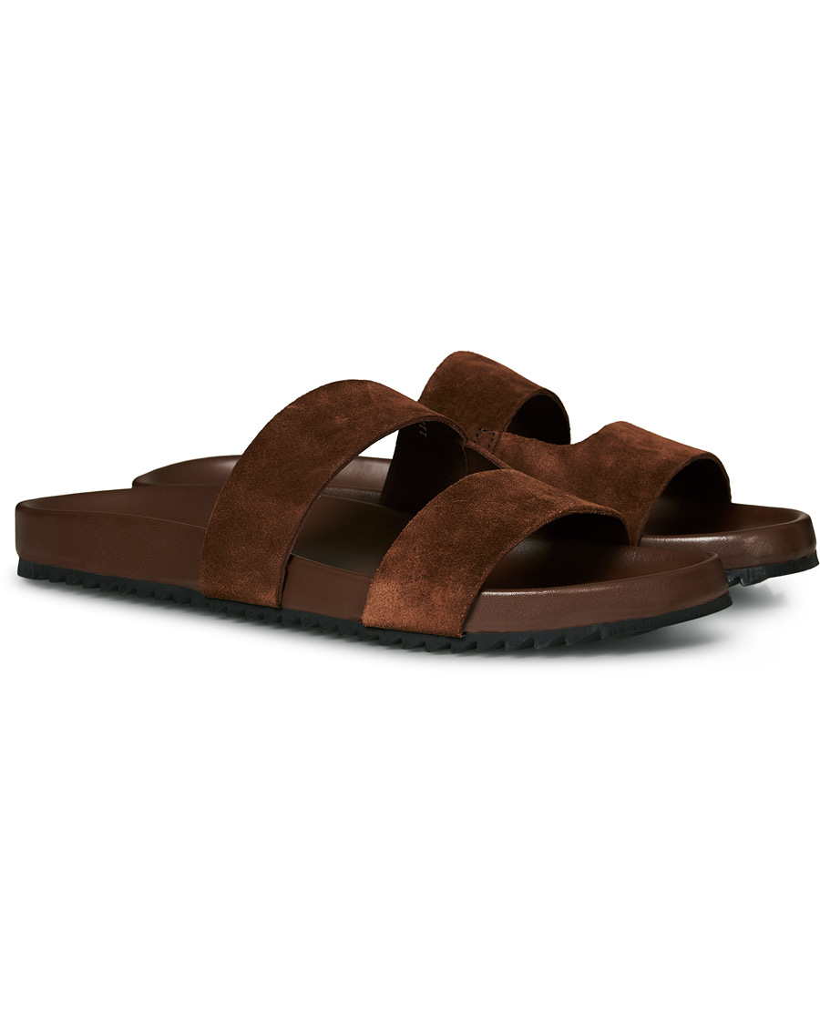 Herr | Grenson Chadwich Sandal Cigarr Suede | Grenson | Chadwich Sandal Cigarr Suede