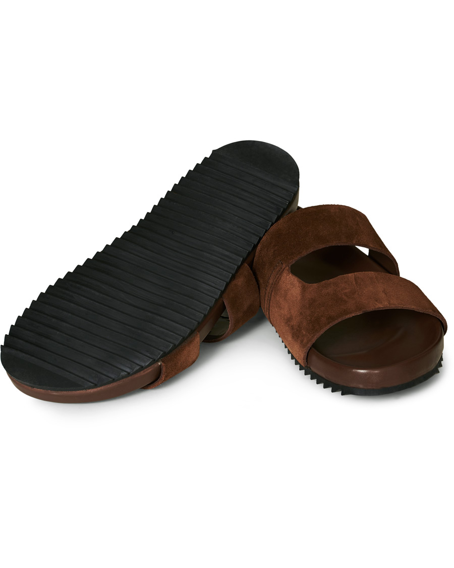 Herr | Grenson Chadwich Sandal Cigarr Suede | Grenson | Chadwich Sandal Cigarr Suede