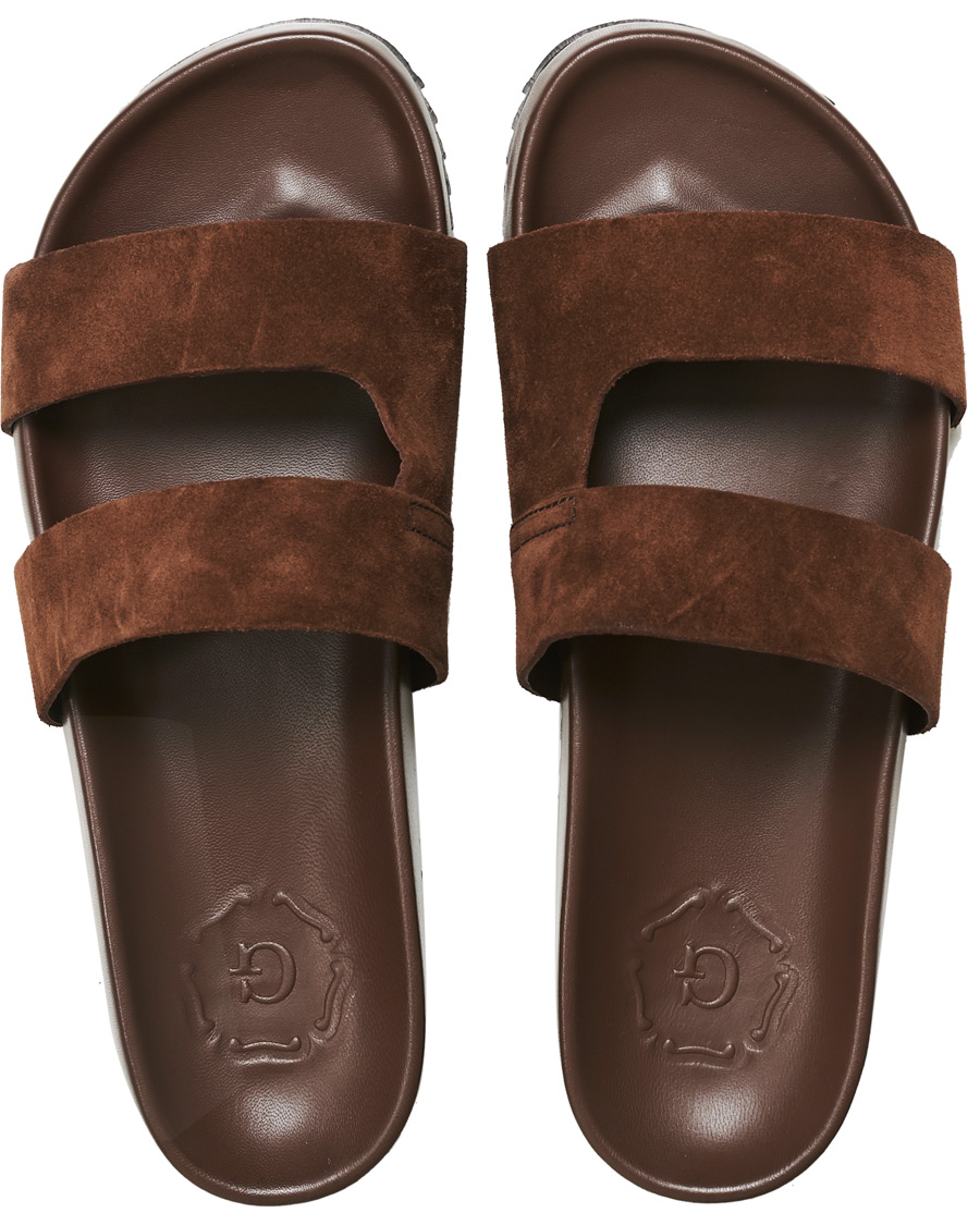 Herr | Grenson Chadwich Sandal Cigarr Suede | Grenson | Chadwich Sandal Cigarr Suede