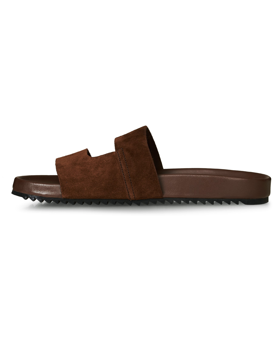 Herr | Grenson Chadwich Sandal Cigarr Suede | Grenson | Chadwich Sandal Cigarr Suede