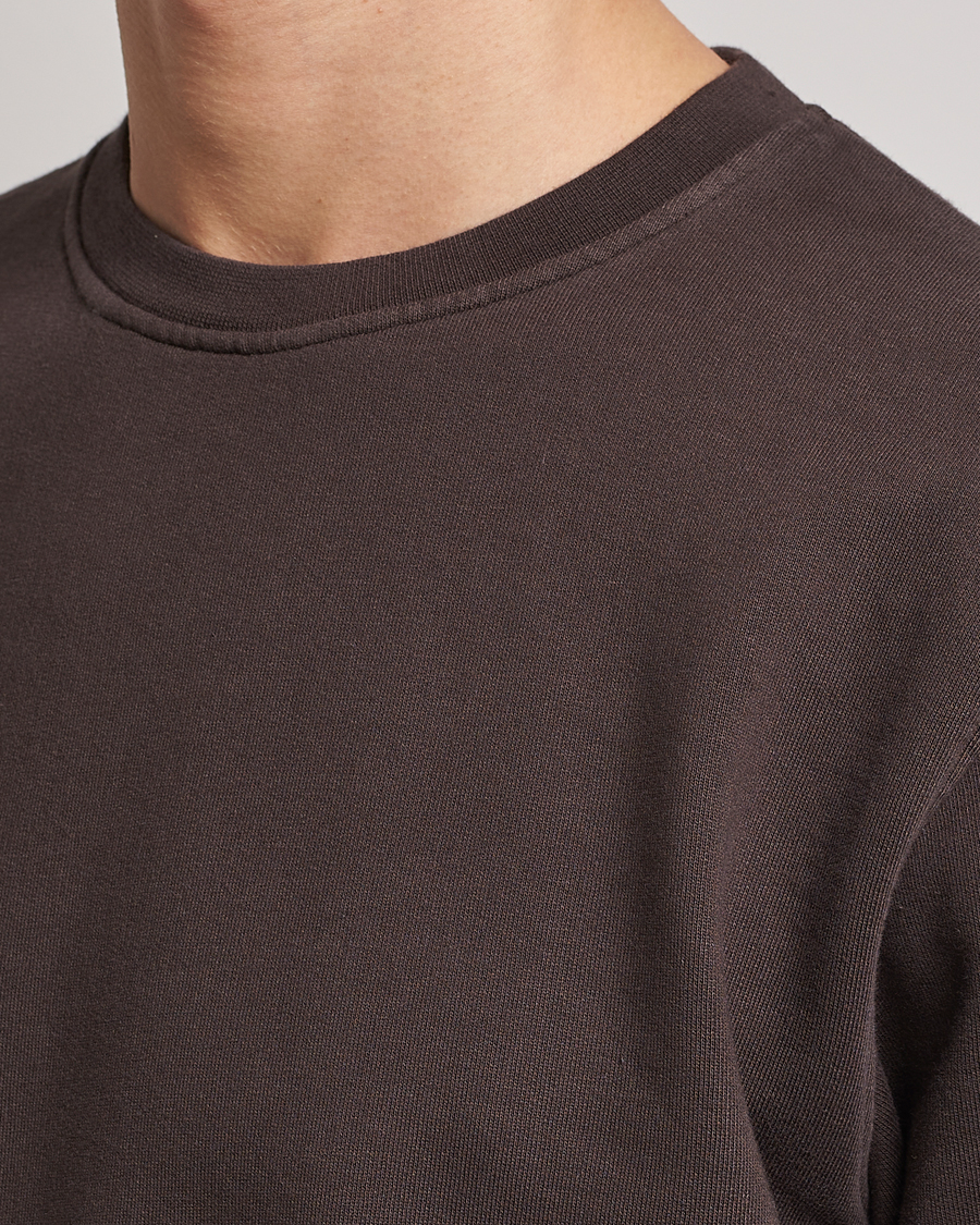 Herr | Tröjor | Colorful Standard | Classic Organic Crew Neck Sweat Coffee Brown