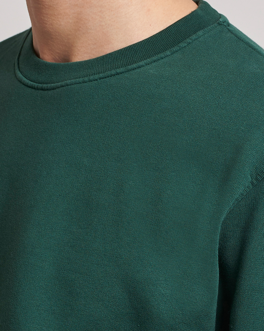 Herr | Tröjor | Colorful Standard | Classic Organic Crew Neck Sweat Emerald Green