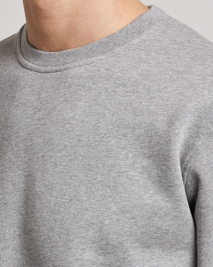 Herr | Tröjor | Colorful Standard | Classic Organic Crew Neck Sweat Heather Grey