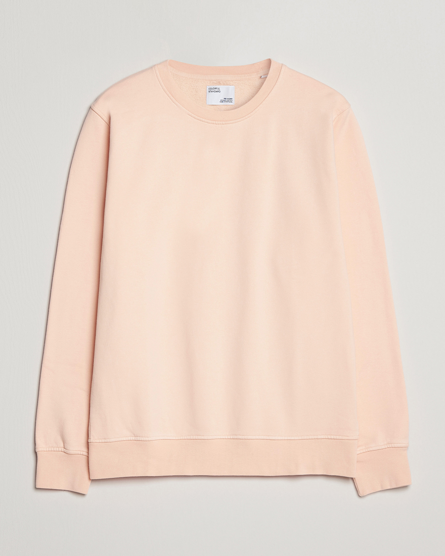 Herr | Tröjor | Colorful Standard | Classic Organic Crew Neck Sweat Paradise Peach