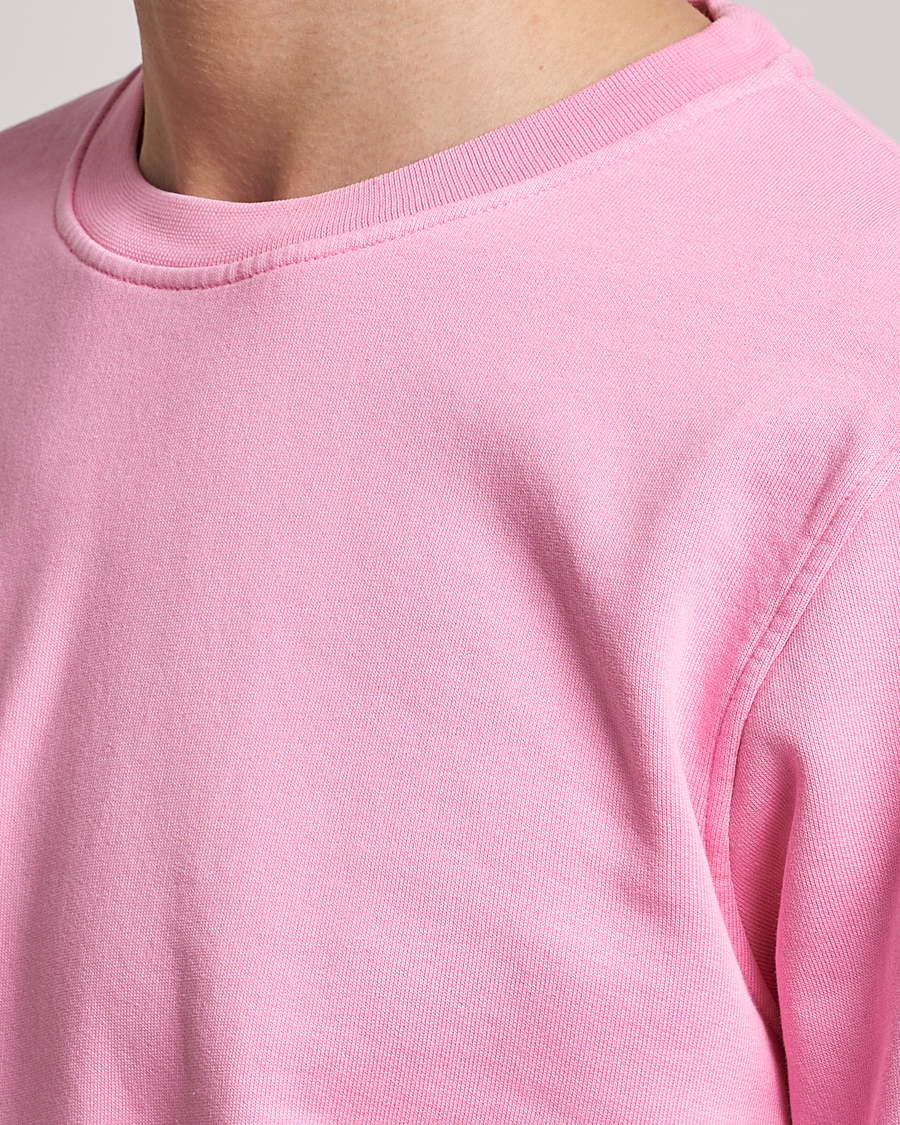 Herr | Tröjor | Colorful Standard | Classic Organic Crew Neck Sweat Flamingo Pink