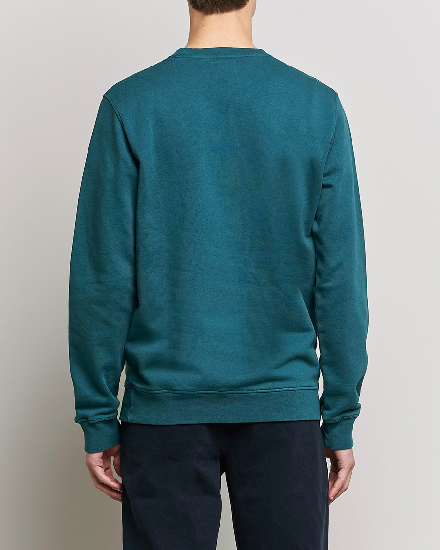 Herr | Tröjor | Colorful Standard | Classic Organic Crew Neck Sweat Ocean Green