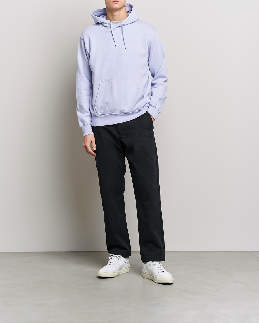 Herr | Tröjor | Colorful Standard | Classic Organic Hood Soft Lavender